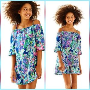 Lilly Pulitzer cold shoulder Jaci dress